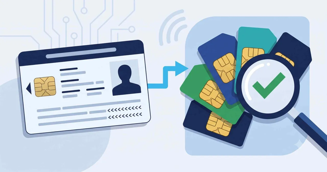 Check SIMs Number on CNIC — PTA 668 & Online Method