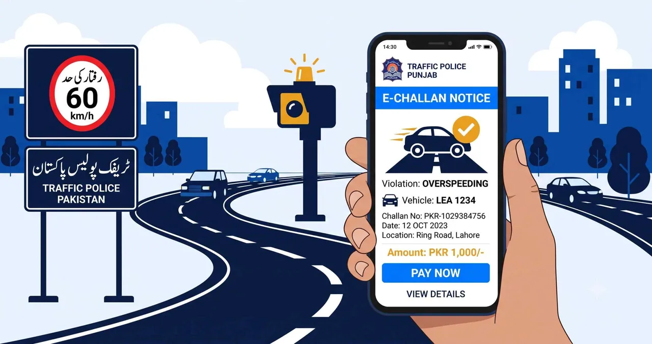 E Challan Online Check — Punjab, Sindh & Islamabad Guide