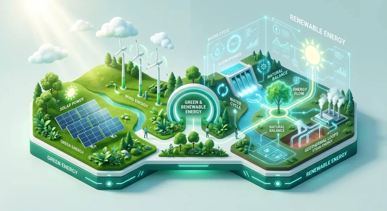 Green Energy vs Renewable Energy: What Is the Difference?
