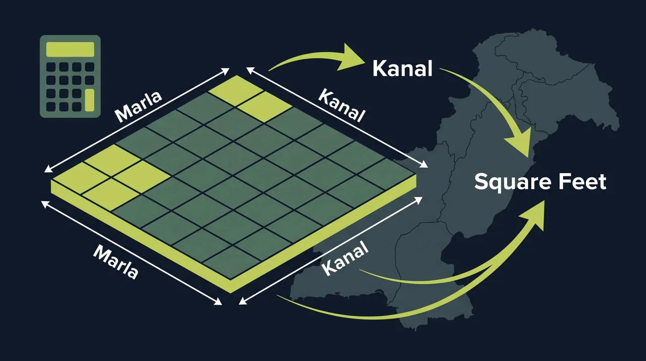 Marla to Sq Ft Converter: Pakistan Land Area Calculator