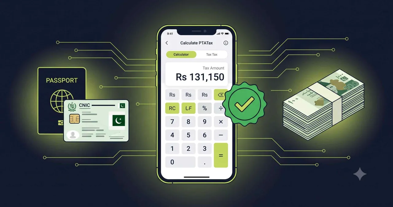 PTA Mobile Tax Calculator 2026